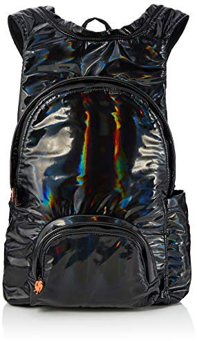 MorikukkoMorikukko Hooded Backpack Halogen BlackUnisex-ErwachseneRucksackSchwarz (Halogen Black)33x8x40 Centimeters (W x H x L)