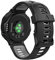 MoKo Armband Kompatibel mit Forerunner 235/235 Lite/220/230/620/630/735XT/Approach S20/S6/S5, Silikon Atmungsaktiv Replacement Uhrenarmband Sportarmband band Ersatzband - Schwarzgrau