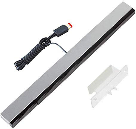 YiYunTE Sensor Bar para Wii Barra de Sensores con Cable para Juegos Barra Sensora de Movimiento Rayos Infrarrojos con Puerto USB Compatible con Wii y Wii U