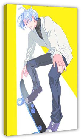 Leinwand-Poster, Anime SK8, The Infinity 3, Wandkunst, Deko, Bild, Gemälde für Wohnzimmer, Schlafzimmer, Dekoration, 30 x 45 cm