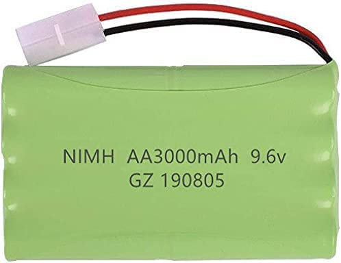 3000mah 9.6v Rechargeable Battery For Rc Cars Trains RC Robots Rc Boat Battery AA 9.6v 3000mah Battery Pack 3P-3p,Sm