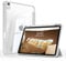 JKSML Hülle für iPad Air 11 Zoll M3/M2 (2025/2024) & iPad Air 5./4. Generation 10.9 Zoll (2022/2020) Hülle mit Stifthalter,Transparente Rückseitenschale, Auto-Schlaf/Weck, Grau