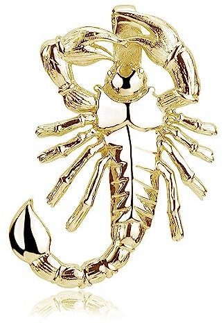 MATERIA by Matthias Wagner Skorpion Anhänger gold für Herren - Silber 925 Schmuck KA-340