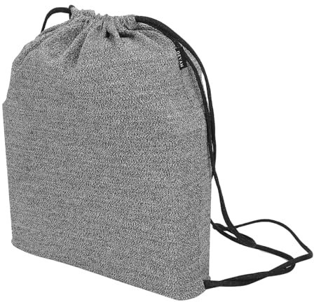Zaino con coulisse, zaino in polietilene, leggero, durevole e resistente al taglio, zaino sportivo all'aperto semplice ed elegante
