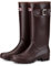 Lvptsh Bottes De Pluie Femme Imperméables Bottes Caoutchouc Antidérapant Jardin Boots Plastique Chaussures De Travail pour l'extérieur,Brown,EU39