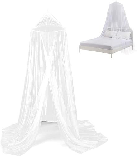 Zanzariera Letto,Zanzariera Letto Matrimoniale,Zanzariera a Baldacchino,Zanzariera a Cupola,Zanzariera Alta Qualità Per Letto Matrimoniale,Per Letto Di Tutte Le Dimensioni,Campeggio e Famiglia Usati