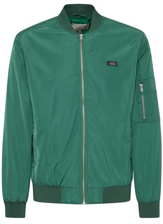 Blend BHJacket Herren Bomberjacke Jacke Übergangsjacke leicht wattiert Reißverschlusstasche Regular fit, Größe:XXL, Farbe:Bistro Green (195408)