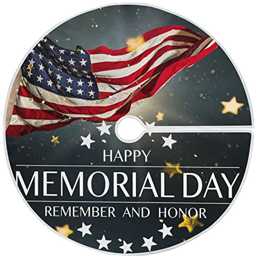 Christbaumdecke Amerikanische Flagge Memorial Day Amerika Usa Stern Memorial Day 4. Juli Unabhängigkeitstag Weihnachtsbaumdecke Rund Ideal Christbaum Decke Decorations Weihnachtsbaum Decke M