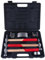 LEONTOOL Kit di attrezzi per la riparazione della carrozzeria Automobile 7 pezzi Set di martelli e carrello della carrozzeria Automobile in Acciaio al Carbonio per la riparazione di Bossi di Ala
