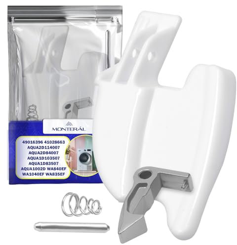 MONTERAL Kit Maniglia Oblo Lavatrice con Codice Originale 49016396 per Candy - Garanzia di 10 Anni