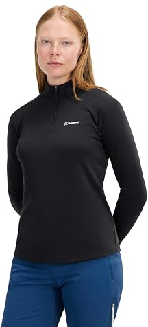 Berghaus Women's Ivyhill Half Zipped Long Sleeve T-Shirt