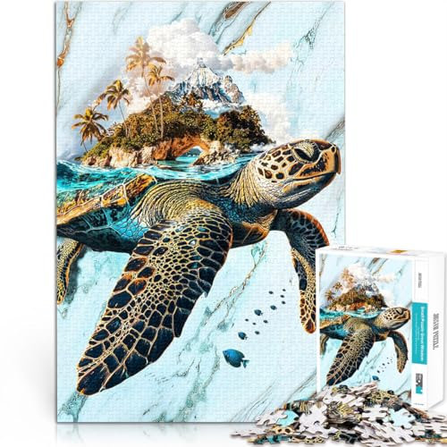 Quizspiel Ocean's Eternal Voyager 1000-teilige Puzzles für Teenager 26x38cm Geeignet für die Schreibtischdekoration für 14+