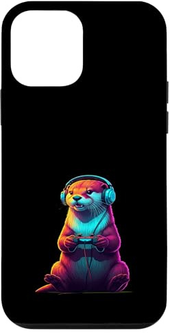 Otter Gaming Tier Videospiele Lustiger Otter Hülle für iPhone 12 mini