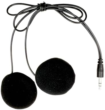 Helmet Speakers - Stereo Helmet Headset Audio System, Slim Low Profile Speaker Pads, Clear Sound Sports Communication Gear | Reliable Riding Music Solution For Ski Cycling Snowmobile Mountain Dirtbike