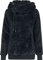 Urban Classics Ladies Long Teddy Hoodie Donna Felpa con Cappuccio Nero XS 100% Poliestere Regular