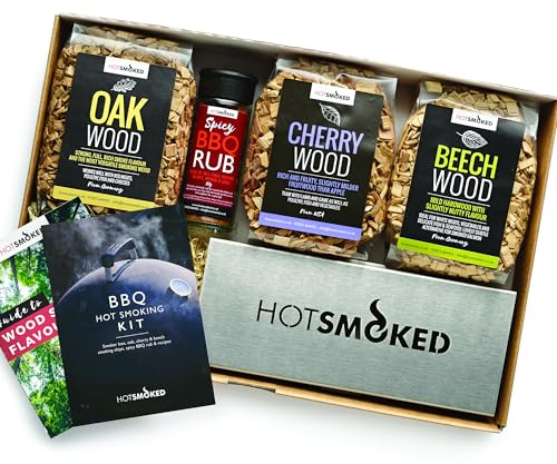 The Ultimate BBQ Hot Smoking Accessories and BBQ Rub Gift Set