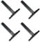 Lot de 4 Attaches souples à clipser - Ressorts de Suspension pour fixation de tablier volet roulant électrique et manuel - Sécurité anti effraction pour verrouillage de volets roulants