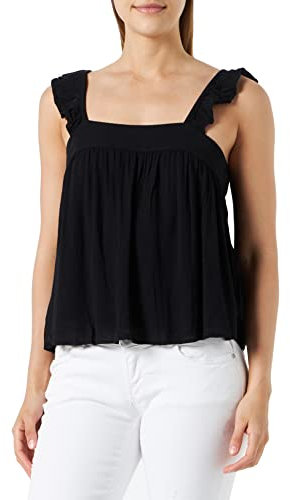 ICHI Damen IHMARRAKECH SO TO5 Bluse, 194008/Black, S