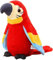 Suyamir Pappagallo Parlante per Bambini Parla Parlando Record,peluche parlante.Giocattolo Peluche che Riproduce la Voce Ripete Quello Che Dici. Regalo per Bambini e Neonati (ROSSO)