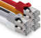 freiwerk 1.0m - 5 couleurs 01 câble réseau CAT.7 câble de raccordement Ethernet Lan S-FTP LSZH PIMF 10GB s prise RJ45 Cat6a
