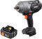 WS24 Akku Schlagschrauber 18V, 1/2 Zoll Aufnahme, bürstenloser Motor mit 950NM Drehmoment, inkl. 4Ah 18V Akku OHNE Ladegerät