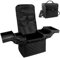 Large Black Nail Organizer - Portable Travel Makeup Train Case for Nail Tech & Makeup Tools