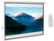 HOMCOM Beamer Leinwand 203 x 152 cm 100 Zoll 4:3 HD 4K Projektionsleinwand Elektrische Motor Leinwand mit Fernbedienung für Heimkino oder Präsentationen