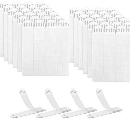 Picture Hanging Strips Heavy Duty,24-Pairs(48Strips) Picture Canvas Hanger No Nails,69 x 16mm Photo Frame Stickers for Wall,Damage Free Adhesive Poster Refill Mounting Strips
