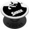 Shrek Profile Black And White PopSockets mit austauschbarem PopGrip