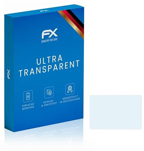 atFoliX Schutzfolie kompatibel mit Huion Kamvas Slate 10 Folie, ultraklare FX Displayschutzfolie (2X)