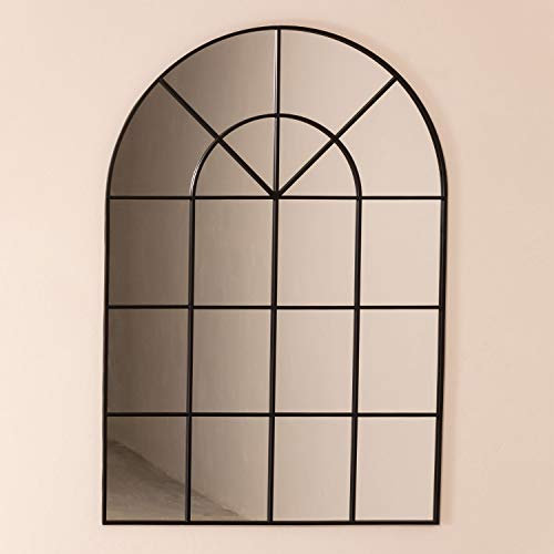 SKLUM Paola Wandspiegel aus Metall mit Fenstereffekt (90 x 135 cm) -