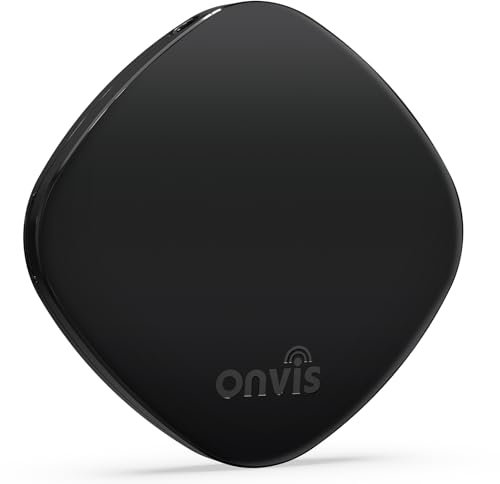 Onvis Smart Air Tag Schlüsselfinder, Bluetooth Geldbörsen-Tracker Kompatibel mit Apple Wo ist? APP (iOS NUR), Key Finder für Gepäck/Taschen/Koffer, 3-Jahres-Akkulaufzeit, MFi certified