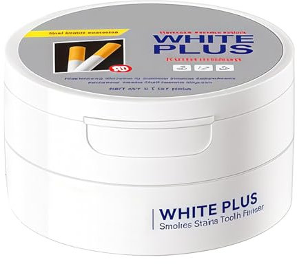 Blanqueador Dental, Polvo Blanqueador Dental Profesional, Blanqueamiento DentalPolvo, Elimina Años de Manchas,60g(Blanco)