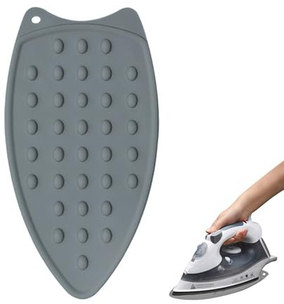Bansusu 1 Pc Ironing Mat Multipurpose Iron Hot Silicone Rubber Resistant Mini Heat Press Mat Flexible and lightweight Craft Iron for Sewing Mat for General Crafts Or Quilting Use