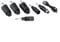 Jonikuper Wireless Microphone Converter XLR Wireless For Microphone System Reliable 2 4G Transmitter And Receiver For Performances(1 in 2)