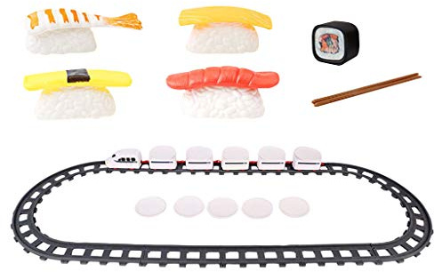 BDJXOZYH Electronic Sushi Train Rotary Sushi Toy for Kids Boys Girls Style 3