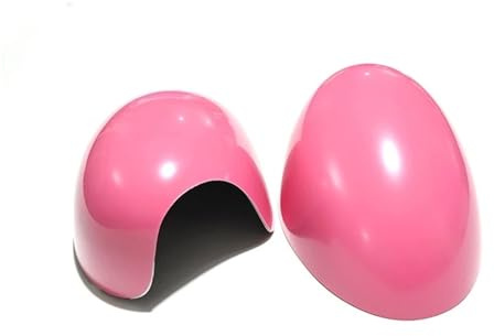 Rückspiegelkappe Für Mini Für Cooper One S JCW F56 F55 2014-2019 Rückspiegel Abdeckungen Aufkleber Dekoration Tür Spiegelkappen(Pink)