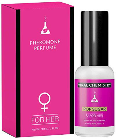 Pheromones For Women (Pop Sugar) - Elegant, Ultra Strength Organic Fragrance Body Perfume (1 Fl. Oz)