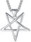 FaithHeart Edelstahl Satanic Pentagramm Anhänger Herren anhänger mit Geschenkebox für Herren und Jungen…