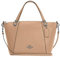 COACH Damen Kacey Satchel Crossbody, Silber/Taupe
