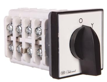 Nockenschalter 0-Sterne-Dreieck 5P 63A IP65 Bogen 63-22 916311 elektromet 5906197488957