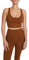Sage Collective Damen Bra – Wirefree, Removable Pads, Yoga, Pilates, Running, Workouts, Cycling, Casual Wear Sport-BH, Mönche Bademantel, X-Small