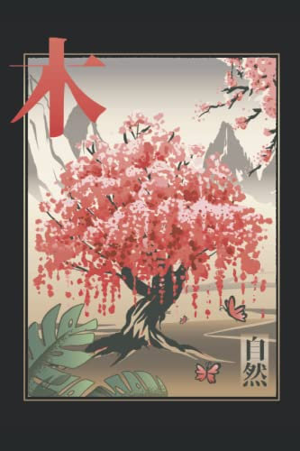 Kirschblüten Notizbuch: Kirschblüte Notizbuch | 6x9 Zoll DIN A5 | 120 Seiten Punktraster | Kirschblütenfest Notizheft | Japan Tagebuch | Japanisches Notebook