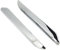 Bande de Pare-Chocs Avant, ABS Garniture de Pare-Chocs Avant 2pcs Bande de Pare-Chocs Avant Gauche Droite Anti-Rayures Chrome Argent Remplacement pour C5 X7 2007‑2015