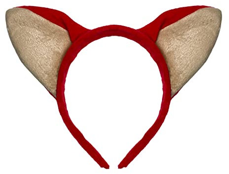 Oblique Unique® Haarreifen Fuchs Ohren Füchschen Haarreif für Fasching Karneval Motto Party Kostüm Accessoires für Fuchs Kostüm