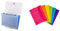 D.RECT 5540 Fächermappe organizer Document Mappe mit 12 Fächer A4 Blau Abdeckung & Oxford Dokumenten-Mappen A4, Taschen mit Klett-Verschluss, zum Abheften, sortiert, Mehrfarbig, 6er Pack