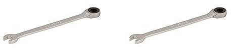 Silverline 633787 Fixed Head Ratchet Spanner 8 mm (Pack of 2)