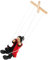 Toyvian Schnur Marionette Zubehör Für Puppenspiele Piratenpuppen Puppen Für Clown-plüschtier Puppen Handpuppe Clown-Puppe Spielzeug Baby Stoff Den Faden