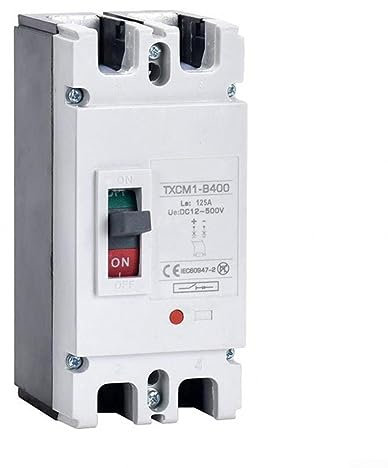 DC-Leistungsschalter 2P DC-Leistungsschalter MCCB Solarbatterie-Leistungsschalter PV-Sicherung automatisch für Solar-PV-System(125A)