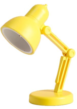 Gsycle LED-Schreibtischlampe, Schreibtischleuchte, Arbeitszimmerlampe, LED-Lampe, LED-Schreibtischleuchte, Lampe, Schreibtisch, Helle Schreibtischlampe Für Zuhause, Büro, Schlafzimmer(Gelb)